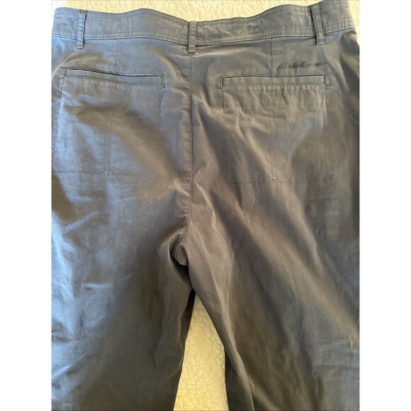 EDDIE BAUER First Ascent Guide Pro Nylon Pants Womens 14 Gray Cargo Hiking - Picture 5 of 14